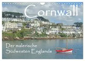 Berger / CALVENDO |  Cornwall. Der malerische Südwesten Englands (Wandkalender 2026 DIN A4 quer), CALVENDO Monatskalender | Sonstiges |  Sack Fachmedien