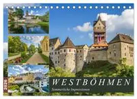 Viola / CALVENDO |  WESTBÖHMEN Sommerliche Impressionen (Tischkalender 2026 DIN A5 quer), CALVENDO Monatskalender | Sonstiges |  Sack Fachmedien