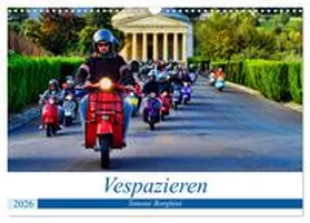 Borghini / CALVENDO |  Vespazieren (Wandkalender 2026 DIN A3 quer), CALVENDO Monatskalender | Sonstiges |  Sack Fachmedien