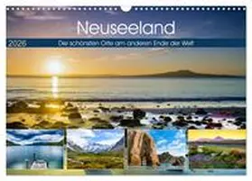 Bosse / CALVENDO |  Neuseeland - Die schönsten Orte am anderen Ende der Welt (Wandkalender 2026 DIN A3 quer), CALVENDO Monatskalender | Sonstiges |  Sack Fachmedien