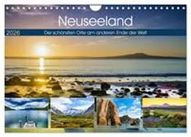 Bosse / CALVENDO |  Neuseeland - Die schönsten Orte am anderen Ende der Welt (Wandkalender 2026 DIN A4 quer), CALVENDO Monatskalender | Sonstiges |  Sack Fachmedien