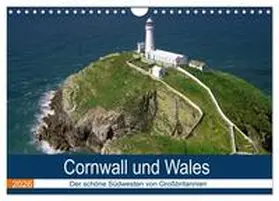 Pantke / CALVENDO |  Cornwall und Wales (Wandkalender 2026 DIN A4 quer), CALVENDO Monatskalender | Sonstiges |  Sack Fachmedien