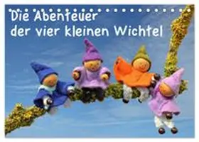 CALVENDO / Schmutzler-Schaub |  Die Abenteuer der vier kleinen Wichtel (Tischkalender 2026 DIN A5 quer), CALVENDO Monatskalender | Sonstiges |  Sack Fachmedien