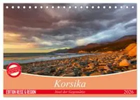 CALVENDO / Schmidt |  Korsika - Insel der Gegensätze (Tischkalender 2026 DIN A5 quer), CALVENDO Monatskalender | Sonstiges |  Sack Fachmedien