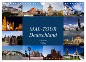 CALVENDO / boeTtchEr |  MAL-TOUR Deutschland (Wandkalender 2026 DIN A4 quer), CALVENDO Monatskalender | Sonstiges |  Sack Fachmedien