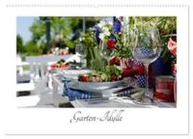 Trapp / CALVENDO |  Garten-Idylle 2026 (Wandkalender 2026 DIN A2 quer), CALVENDO Monatskalender | Sonstiges |  Sack Fachmedien