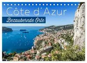 Viola / CALVENDO |  CÔTE D'AZUR Bezaubernde Orte (Tischkalender 2026 DIN A5 quer), CALVENDO Monatskalender | Sonstiges |  Sack Fachmedien