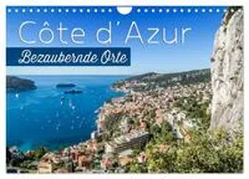 Viola / CALVENDO |  CÔTE D'AZUR Bezaubernde Orte (Wandkalender 2026 DIN A4 quer), CALVENDO Monatskalender | Sonstiges |  Sack Fachmedien