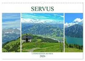 Michel / CH / CALVENDO |  Servus. Landschaften im Tirol (Wandkalender 2026 DIN A3 quer), CALVENDO Monatskalender | Sonstiges |  Sack Fachmedien