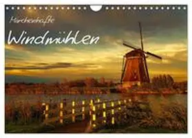 Wagner / CALVENDO |  Märchenhafte Windmühlen (Wandkalender 2026 DIN A4 quer), CALVENDO Monatskalender | Sonstiges |  Sack Fachmedien