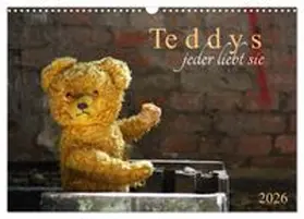 CALVENDO / SchnelleWelten |  Teddys...jeder liebt sie (Wandkalender 2026 DIN A3 quer), CALVENDO Monatskalender | Sonstiges |  Sack Fachmedien