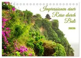 CALVENDO / Schumann | Impressionen einer Reise durch Bali (Tischkalender 2026 DIN A5 quer), CALVENDO Monatskalender | Sonstiges | 978-3-457-91142-6 | www.sack.de