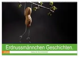 CALVENDO / Schwarz |  Erdnussmännchen Geschichten. (Wandkalender 2026 DIN A2 quer), CALVENDO Monatskalender | Sonstiges |  Sack Fachmedien