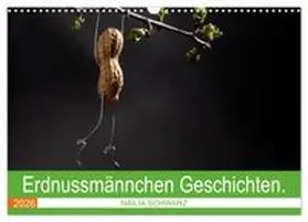 CALVENDO / Schwarz |  Erdnussmännchen Geschichten. (Wandkalender 2026 DIN A3 quer), CALVENDO Monatskalender | Sonstiges |  Sack Fachmedien