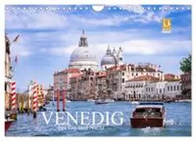 Gräbner / CALVENDO |  Venedig bei Tag und Nacht (Wandkalender 2026 DIN A4 quer), CALVENDO Monatskalender | Sonstiges |  Sack Fachmedien