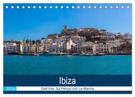 Wolff / CALVENDO |  Ibiza Dalt Vila, Sa Penya und La Marina (Tischkalender 2026 DIN A5 quer), CALVENDO Monatskalender | Sonstiges |  Sack Fachmedien
