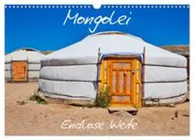 CALVENDO / Kurz |  Mongolei Endlose Weite (Wandkalender 2026 DIN A3 quer), CALVENDO Monatskalender | Sonstiges |  Sack Fachmedien