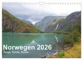 CALVENDO / Zimmermann |  Norwegen 2026 - Berge, Fjorde, Moore (Wandkalender 2026 DIN A4 quer), CALVENDO Monatskalender | Sonstiges |  Sack Fachmedien