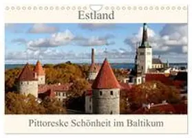 Becker / CALVENDO |  Estland - Pittoreske Schönheit im Baltikum (Wandkalender 2026 DIN A4 quer), CALVENDO Monatskalender | Sonstiges |  Sack Fachmedien