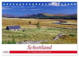 Pantke / CALVENDO |  Schottland - Der Norden Großbritanniens (Tischkalender 2026 DIN A5 quer), CALVENDO Monatskalender | Sonstiges |  Sack Fachmedien