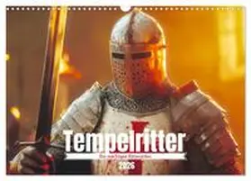 Brunner-Klaus / CALVENDO |  Tempelritter - Ein mächtiger Ritterorden (Wandkalender 2026 DIN A3 quer), CALVENDO Monatskalender | Sonstiges |  Sack Fachmedien