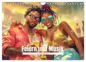 CALVENDO / Brunner-Klaus |  Feiern und Musik - Beschwingt dabei (Wandkalender 2026 DIN A4 quer), CALVENDO Monatskalender | Sonstiges |  Sack Fachmedien