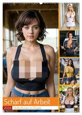 Balan / CALVENDO |  Scharf auf Arbeit (Wandkalender 2026 DIN A2 hoch), CALVENDO Monatskalender | Sonstiges |  Sack Fachmedien