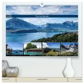 CALVENDO / Becker |  Bellevue Schweiz (hochwertiger Premium Wandkalender 2026 DIN A2 quer), Kunstdruck in Hochglanz | Sonstiges |  Sack Fachmedien