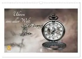 Rosin / CALVENDO |  Uhren aus aller Welt (Wandkalender 2026 DIN A3 quer), CALVENDO Monatskalender | Sonstiges |  Sack Fachmedien