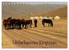 Becker / CALVENDO |  Unbekanntes Kirgistan (Tischkalender 2026 DIN A5 quer), CALVENDO Monatskalender | Sonstiges |  Sack Fachmedien