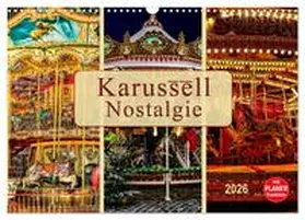 Roder / CALVENDO |  Karussell - Nostalgie (Wandkalender 2026 DIN A3 quer), CALVENDO Monatskalender | Sonstiges |  Sack Fachmedien