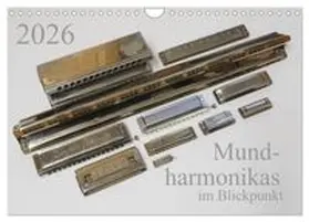 CALVENDO / Rohwer |  Mundharmonikas im Blickpunkt (Wandkalender 2026 DIN A4 quer), CALVENDO Monatskalender | Sonstiges |  Sack Fachmedien