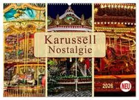 Roder / CALVENDO |  Karussell - Nostalgie (Wandkalender 2026 DIN A2 quer), CALVENDO Monatskalender | Sonstiges |  Sack Fachmedien