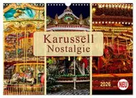 CALVENDO / Roder |  Karussell - Nostalgie (Wandkalender 2026 DIN A3 quer), CALVENDO Monatskalender | Sonstiges |  Sack Fachmedien
