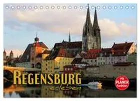 Bleicher / CALVENDO |  Regensburg erleben (Tischkalender 2026 DIN A5 quer), CALVENDO Monatskalender | Sonstiges |  Sack Fachmedien