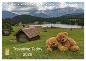 CALVENDO / C-K-Images |  Travelling Teddy 2026 (Tischkalender 2026 DIN A5 quer), CALVENDO Monatskalender | Sonstiges |  Sack Fachmedien