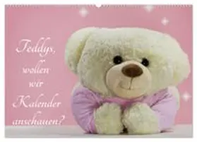 CALVENDO / brigitte jaritz |  Teddys, wollen wir Kalender anschauen? (Wandkalender 2026 DIN A2 quer), CALVENDO Monatskalender | Sonstiges |  Sack Fachmedien