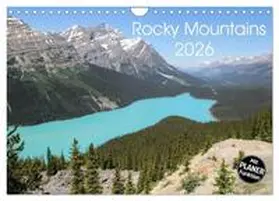 Zimmermann / CALVENDO |  Rocky Mountains 2026 (Wandkalender 2026 DIN A4 quer), CALVENDO Monatskalender | Sonstiges |  Sack Fachmedien