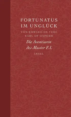 Vere, Earl of Oxford |  Fortunatus im Unglück | Buch |  Sack Fachmedien