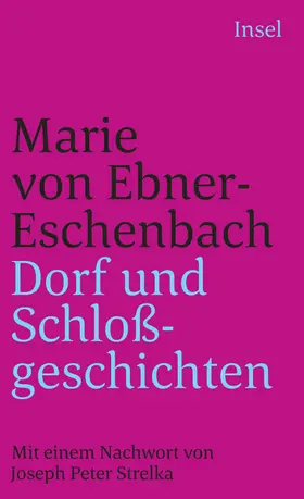 Ebner-Eschenbach |  Dorf- und Schloßgeschichten | Buch |  Sack Fachmedien