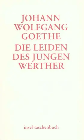 Goethe |  Die Leiden des jungen Werther | Buch |  Sack Fachmedien