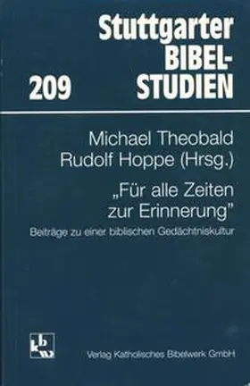 Frankemölle / Theobald / Thoma |  Für alle Zeiten zur Erinnerung | Buch |  Sack Fachmedien