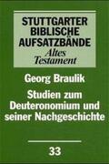 Braulik |  Studien zum Deuteronomium und seiner Nachgeschichte | Buch |  Sack Fachmedien