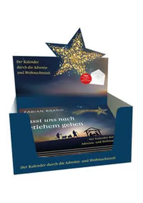 Brand |  Lasst uns nach Betlehem gehen Adventskalender Display 2019 | Sonstiges |  Sack Fachmedien