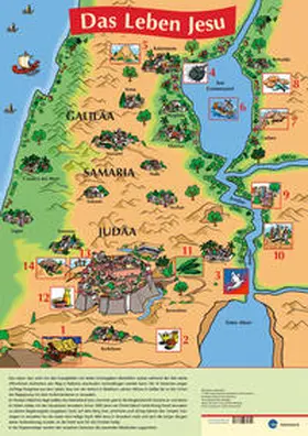  Das Leben Jesu - Plakat | Buch |  Sack Fachmedien