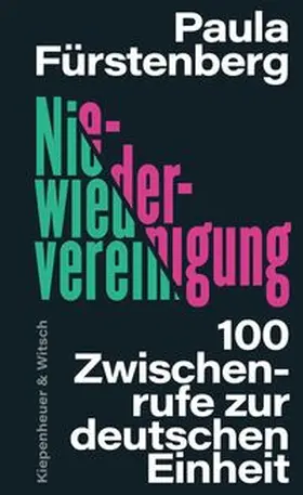 Fürstenberg |  Niewiedervereinigung | Buch |  Sack Fachmedien