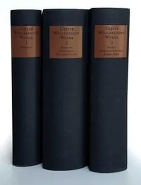 Wellershoff / Bullivant / Durzak |  Werke | Buch |  Sack Fachmedien