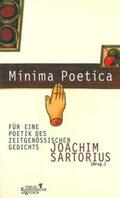Sartorius |  Minima Poetica | Buch |  Sack Fachmedien