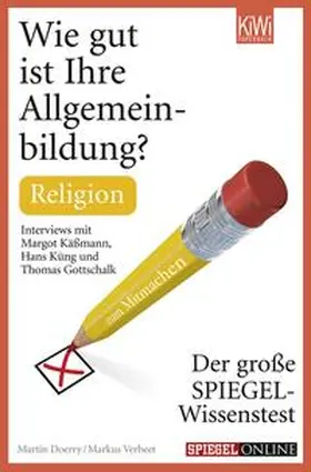 Doerry / Verbeet |  Wie gut ist Ihre Allgemeinbildung? Religion | Buch |  Sack Fachmedien
