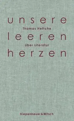 Hettche |  Unsere leeren Herzen | Buch |  Sack Fachmedien